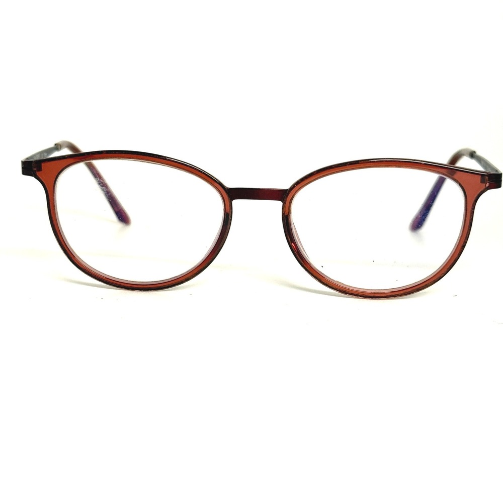 Isaac Mizrahi IM30001 RE Brown Cat Eye Eyeglasses Frames 50-18-135mm